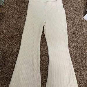 Aerie velvet flare leggings.